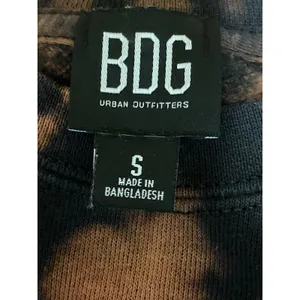 Urban Outfitters BDG Black Brown Long Sleeve Crew Neck Sweatshirt Top Size S thumbnail 5
