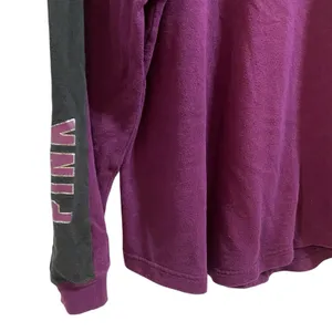 PINK Victoria's Secret Spell‎ Out purple long sleeve graphic sweater Pullover thumbnail 5
