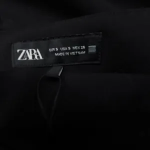 ZARA Black High Waisted Sailor Skort Gold Button Mini S 4 6 NWT thumbnail 2