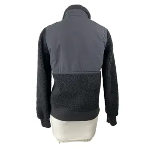 Burton Bolden Women's Black Fleece Sherpa Utility Long Sleeve Full Zip Jacket S thumbnail 2