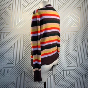 Madewell Wrap-Front Pullover‎ Sweater in Stripe thumbnail 8