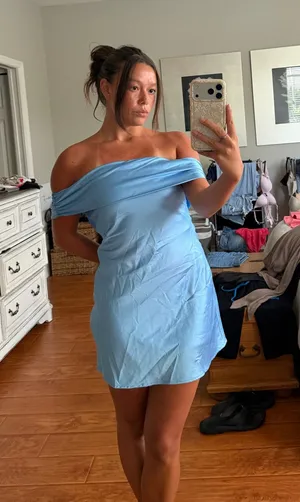 Beginning Boutique Blue Mini Dress thumbnail 1