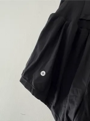 Halara Black Athletic Shorts Double Layer 2 in 1 thumbnail 4