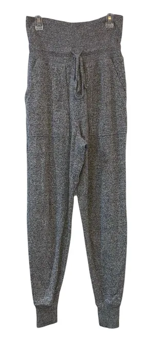Aerie‎ Gray Heathered Jogger Pants XS High Rise Soft Lounge Sweatpants Women thumbnail 1