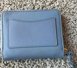 Kate Spade New York Wallet Bifold Darci Cloud Cover Gold Zipper A6 thumbnail 3