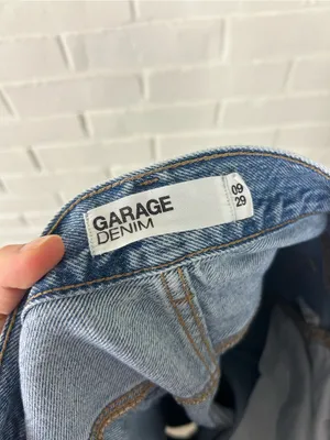 Garage Cotton High Rise Barrel Jeans Size 9/29 thumbnail 5