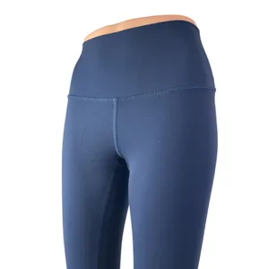 Lululemon Women's Blue Mid Rise Skinny Yoga Athletic Activewear Leggings Pants 6 thumbnail 2
