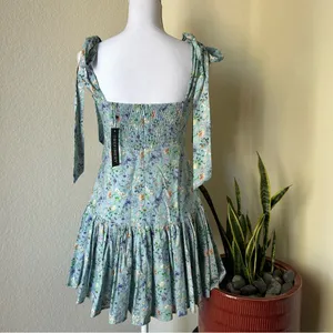 The Refinery NWT Abby Ann Floral Mini Dress thumbnail 5