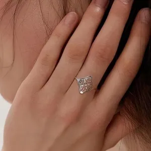Boutique NEW 14k White Gold Plated Cut‎ Out Filigree Hollow Flower Ring, Size 7 thumbnail 14