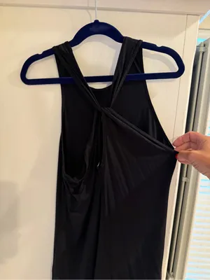 Lululemon black tank top! Size 2! thumbnail 2