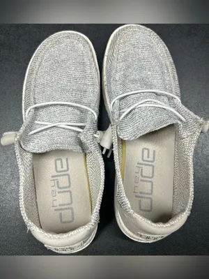 Hey Dude Women’s Size 5 Wendy Grey Stretch Cloud Slip On Shoes thumbnail 5