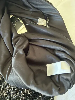 Sequin Pants Black Size XS thumbnail 4
