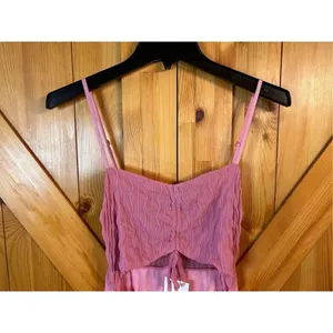 EMORY PARK Kennedy Midi Dress Pink Size Medium nwt (4162) thumbnail 5