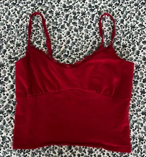 Hollister Red Camisole Top thumbnail 1
