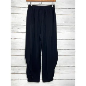 Davis & Dani Black 2 Pc Matching Set Size Small Flowy Pants & Top thumbnail 10