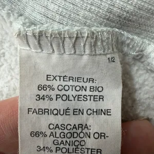 Vuori Restore Oversized Crewneck Sweatshirt Heather Gray XS thumbnail 9