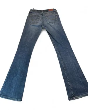 AG Adriano Goldschmied Women's The Angel Bootcut Blue Stretch Denim Jeans 24 thumbnail 2