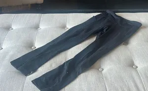 Lululemon Black Full Length Mesh Leggings Size 2 thumbnail 1
