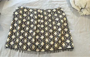 Zara beaded wrap skirt thumbnail 3