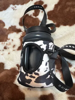 Small Hydrojug with cow print sleeve Multiple thumbnail 2