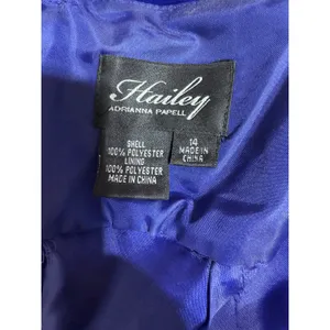 Adrianna‎ Papell Hailey One Shoulder Ruffle Chiffon Prom Gown Formal Women's 14 thumbnail 5