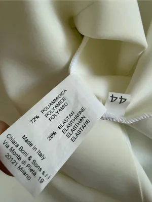 Chiara Boni La Petite Robe White Bell Sleeve Mini Dress – IT 44 / US 8 / M thumbnail 3