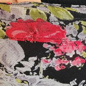 Coldwater Creek Reversible Maxi Skirt Womens Sz Large Floral‎ Boho Vintage 90s thumbnail 14