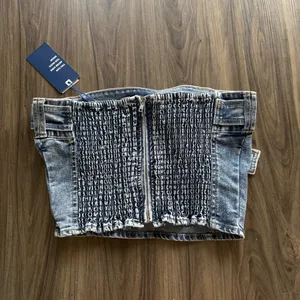Love Tree Denim Top thumbnail 3