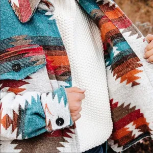 New ! Aztec Yellowstone Distressed Flannel nwot thumbnail 6