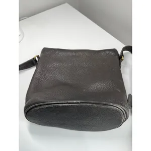 Vintage Coach Sonoma‎ Small Bucket Bag Espresso Pebbled Leather 4907 1995 thumbnail 14