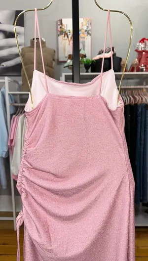 D&M Pink Glitter Formal Dress thumbnail 9