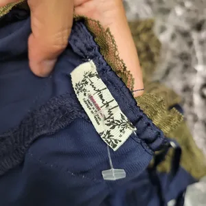 Free People #137- Intimately Aries Rising Lace Mini Slip Dress In Navy NWOT thumbnail 11