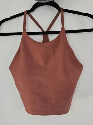 Brown Old Navy Size Medium Workout Tank thumbnail 1