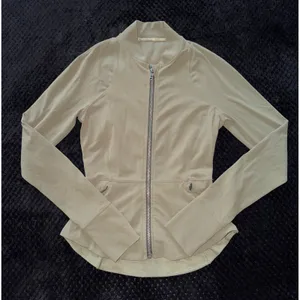 Lululemon Women's Define Olive Green Full Zip Jacket‎ Nulu Size 6 thumbnail 1
