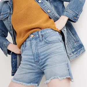 Madewell The Perfect Jean Short: Step-Hem Edition 24 NEW thumbnail 1