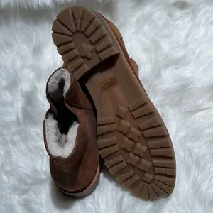 LOFT Size 10.5M Brown Faux Leather Slip On‎ Chelsea Ankle Boots. B77 thumbnail 8