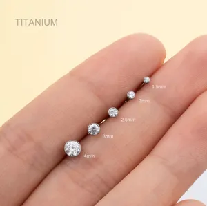 Push Pin Flat Back Earring thumbnail 5