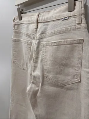 MOTHER Sz 28 The Bees Knees Rambler Zip Ankle Jeans Carpenter Style thumbnail 4