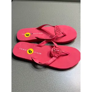 Tommy Hilfiger Women's‎ Pink Thong Flip Flops Sandals Size 9 B20 thumbnail 4