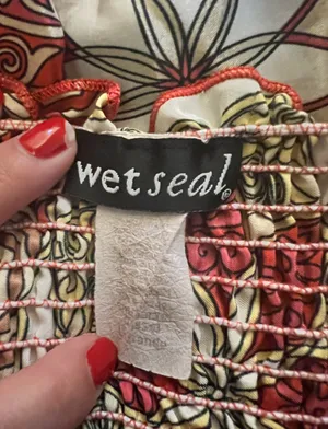 Wet Seal vintage  strapless top thumbnail 3