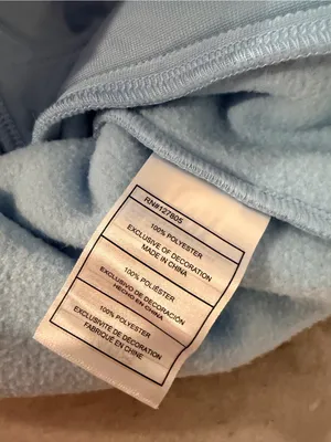 NWT Reebok Size M Blue Full Zip Fleece Jacket Retro Colorblock Outdoor Active thumbnail 8