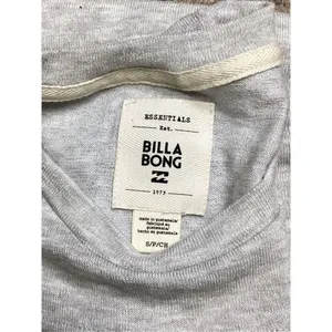 New. BILLABONG gray long sleeve tee shirt. Retails $58 thumbnail 7