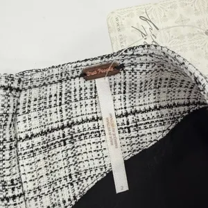 Free People Micro Shorts Women's Size 2 NWT Keep It Brief Tweed Menswear Plaid thumbnail 10