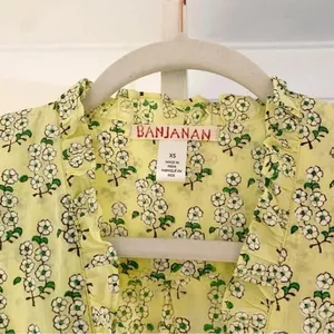 Banjanan Cordelia Floral Tiered Ruffle Midi Dress Yellow Size XS Retail $285 thumbnail 12
