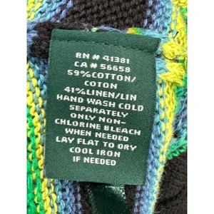 Lauren Ralph Lauren Women's Multicolor Striped Open Front Knit Cardigan Sweater‎ thumbnail 8
