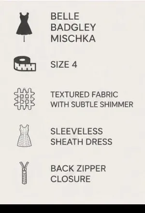 Badgley‎ Mischka dress thumbnail 4