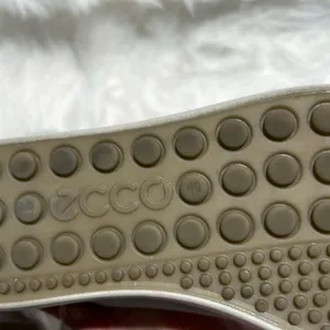 ECCO Womens White Leather Golf‎ shoes Size 9. B72 thumbnail 10
