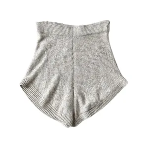 Free People Beach Oatmeal Beige Cotton Knit Dolphin Hem Shorts Size XS thumbnail 2