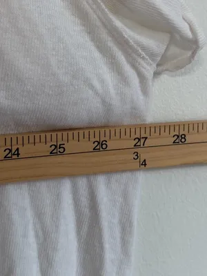 Free People We the Free White Tee Size XL Linen Cotton Shirt Top thumbnail 6