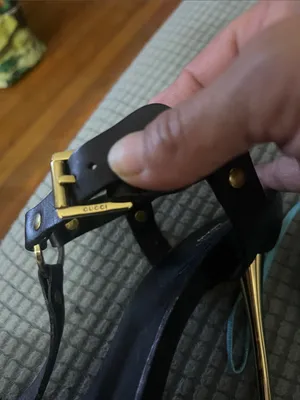 Gucci wood leather strappy sandals thumbnail 8